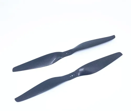 Miniatura 8 de KingVal Reemplazo de 2 pares de hélice CW/CCW de fibra de carbono 1245 compatible con RC Quadcopter Drone Black 2 Pairs 1245