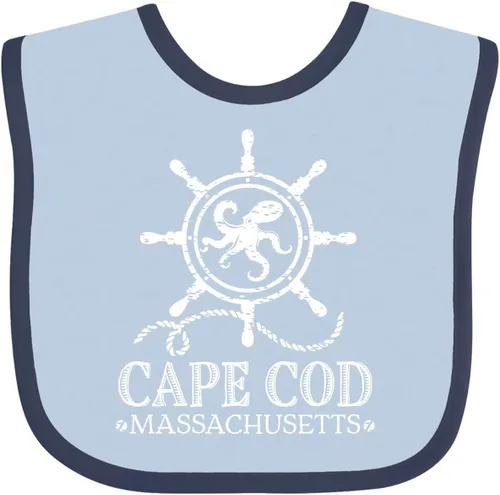 Miniatura 11 de inktastic Cape Cod Massachusetts - Babero náutico para bebé
