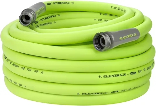 Miniatura 5 de Liberty Basics 510 - Carrete de manguera de montaje en pared y manguera de jardín Flexzilla de 5/8 pulgadas x 75 pies