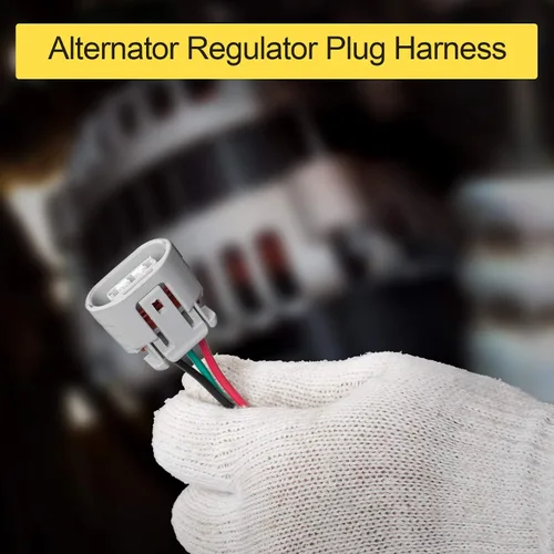 Miniatura 6 de PAGOW Arnés de regulador de alternador de 3 cables, conector de coleta de alternador de repuesto para Infiniti EX35 G35, Nissan 350Z Maxima Rogue