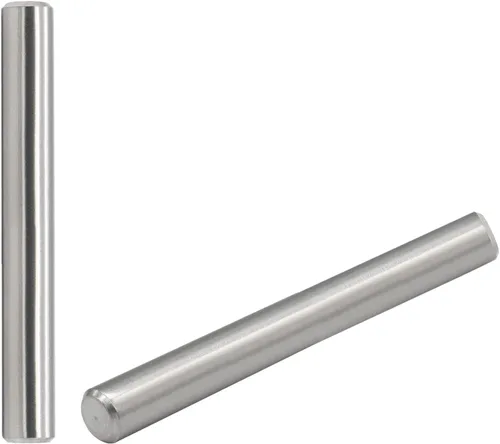Miniatura 4 de 50 clavijas de 0.118 in de diámetro x 1.181 in de longitud 304 de acero inoxidable 304 clavijas de soporte de barra de metal elementos usados