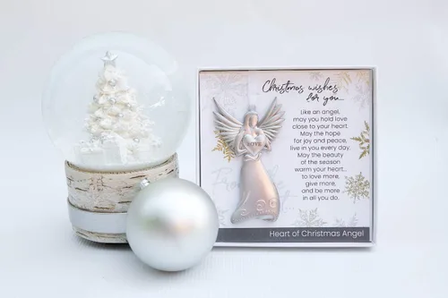 Miniatura 3 de Hermoso ángel de amor con deseos navideños para familiares y amigos