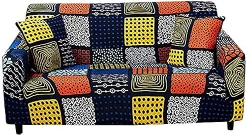 Miniatura 24 de Funda de Sofá Estampada Elástica Fundas de Sofá con Patrón Fundas para Sillón (DCG, Sillón)