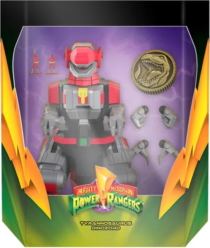 Miniatura 9 de Super7 ULTIMATES! Mighty Morphin Power Rangers Pink Ranger - Figura de acción de 7" de Power Rangers con accesorios, coleccionables del programa