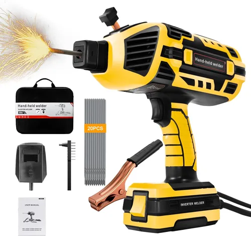 Miniatura 8 de TRQWH Pistola Soldadora de Mano IGBT Inversor Máquina de Soldadura 110V ARC Soldador Portátil de Mano Pistola de Soldadura de Palo con 5 Ajustes