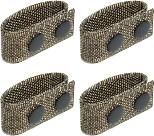 Miniatura 7 de HOKANG Portacinturones de servicio con broches dobles para cinturón de seguridad táctico de 2 pulgadas de ancho