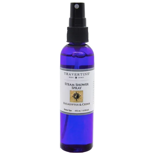 Miniatura 6 de Travertine Spray de ducha de vapor Spa, eucalipto y cítricos, 2 onzas.