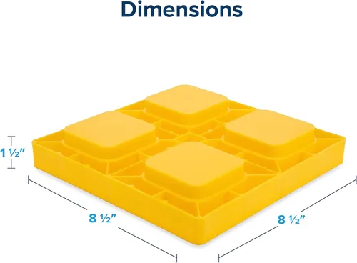 Miniatura 7 de Camco - Bloques de nivelación para vehículos recreativos - Cuenta con diseño anidado entrelazado y bolsa de almacenamiento para almacenamiento