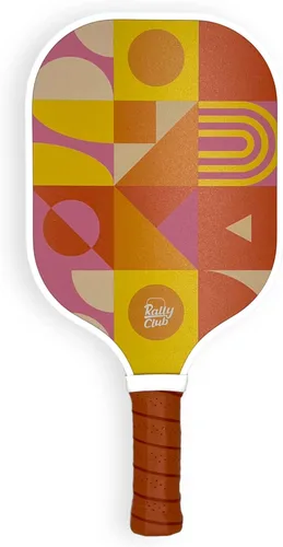 Rally Club Paletas de pickleball para hombres y mujeres | Núcleo compuesto de panal de fibra de carbono | Ligero duradero | Diseño único elegante
