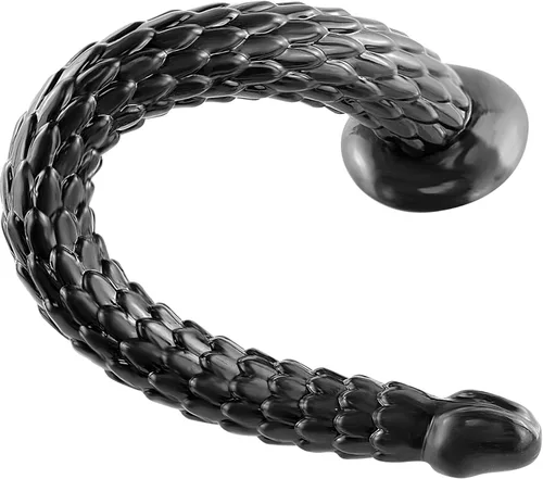 Consolador anal súper largo, tapones de serpiente de 16.14 pulgadas con ventosa, masajeador de próstata juguetes sexuales para hombres y mujeres