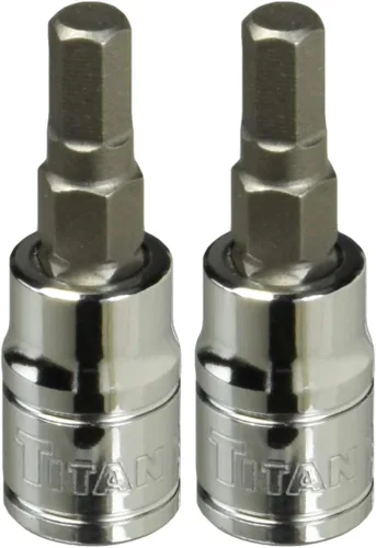 Miniatura 12 de Titan 15605 1/4-Inch Drive x 0.197 in Hex Bit Socket