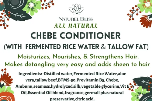 Miniatura 2 de Croton Zambesicus Paquete de champú y acondicionador de agua de arroz fermentado y seco... Kit de crecimiento del cabello, fortalece, hidratante