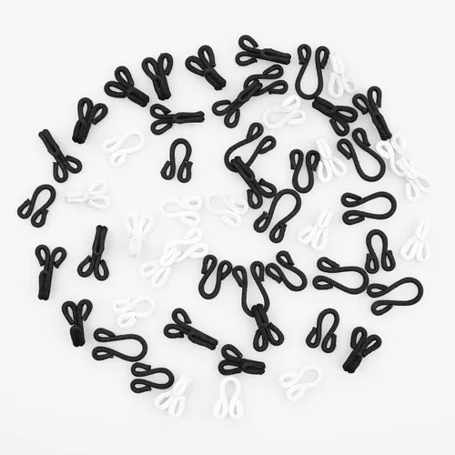 Miniatura 5 de KACOLA Gancho y ojo para coser, reemplazo de ganchos de sujetador, ganchos y cierres de ojos para ropa, costura de bricolaje y manualidades