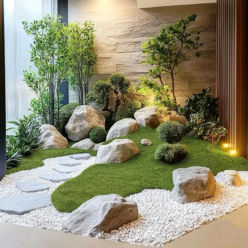 Miniatura 7 de Rollos de Musgo Falso para Manualidades, Camino de Mesa, Centros de Mesa para Fiestas, Decoración 16" x 118" (40 x 300cm) Musgo Artificial para Verde