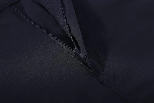 Miniatura 3 de Pantalones cortos de senderismo elásticos de secado rápido para hombre, pantalones cortos de trabajo ligeros, 6 bolsillos para ciclismo, viajes