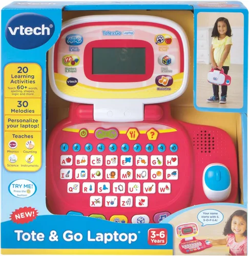 Miniatura 6 de VTech Portátil Tote and Go, color rosa