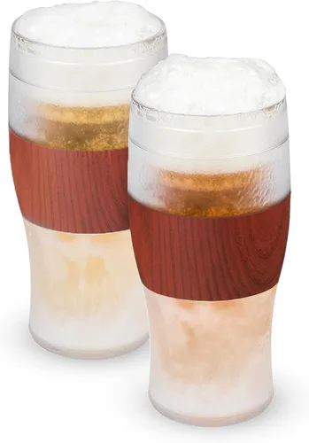 Host Freeze, Tazas Congelables, Juego de Pintas Congelables, Cerveza Mantén Tus Bebidas Frías, Vasos Aislados de Doble Pared, Vaso Térmico para Café