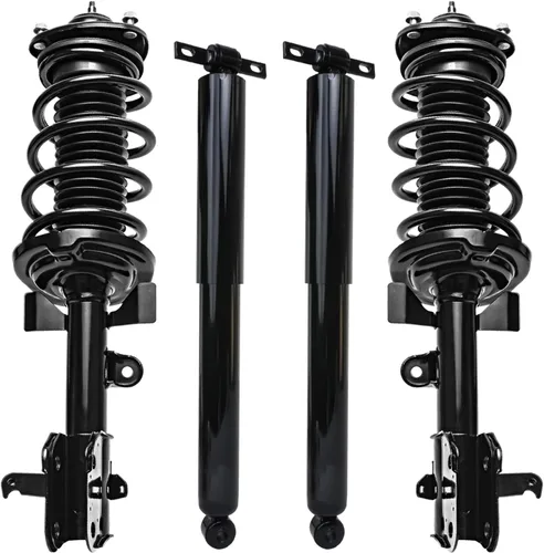 Miniatura 91 de Detroit Axle - Puntales y Amortiguadores para Chevy Traverse Buick Enclave GMC Acadia Saturn Outlook 2007-2012, 2 puntales delanteros con resorte