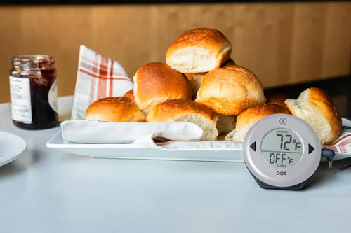 Miniatura 7 de ThermoWorks DOT — El Termómetro de Alarma Simple Favorito de los Chefs - Rojo Pimienta de Cayena Pimienta de Cayena Roja