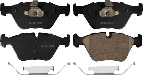 Miniatura 7 de Detroit Axle - Kit de freno delantero para BMW X3 2004 2005 2006 2007 2008 2009 2010 2010, rotores de freno de disco pastillas de freno de cerámica