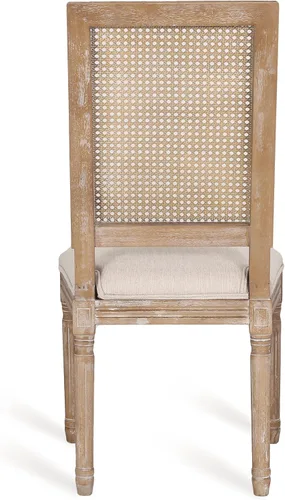 Miniatura 7 de Christopher Knight Home Regina Silla de comedor, madera, beige + natural
