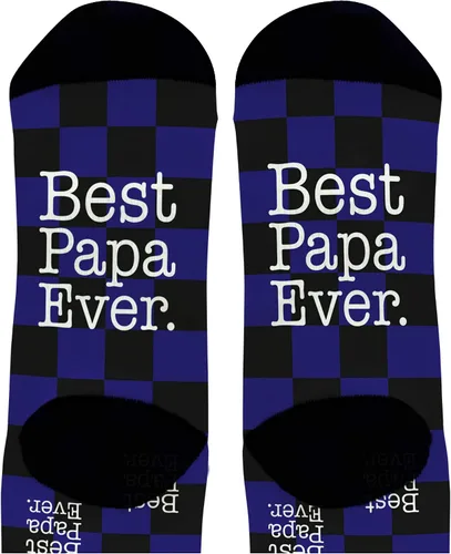 Miniatura 3 de ThisWear Calcetines para el Día del Padre, calcetines novedosos para el Día del Padre, regalos para el mejor papá de todos los tiempos