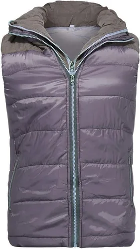 Miniatura 3 de Chaleco para hombre, acolchado de invierno, cálido, con cuello alto, impermeable, con capucha