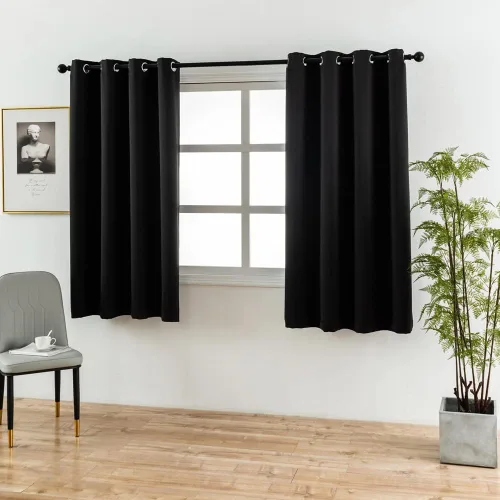 Miniatura 16 de MANGATA CASA - Cortinas opacas con estrellas para dormitorio - Juego de 2 cortinas de ventana para guardería con ojales – Cortinas opacas