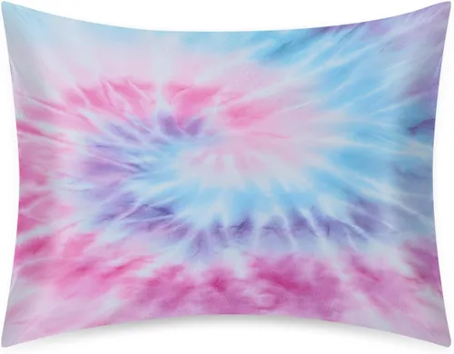 Miniatura 99 de Funda de almohada de satén de unicornio rosa lindo para cabello y piel, tamaño estándar, funda de almohada de seda suave de satén refrescante