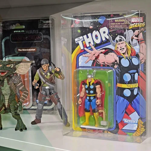 Miniatura 6 de MALKO Estuche protector para figuras de acción cardadas de 3.75 pulgadas Compatible con: Star Wars Marvel G.I Joe Plástico de 0.020 in
