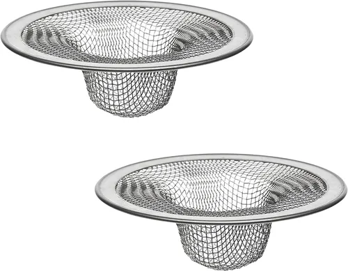 Miniatura 10 de Danco 88820 - Colador de lavabo de baño de malla de 2 pulgadas, acero inoxidable