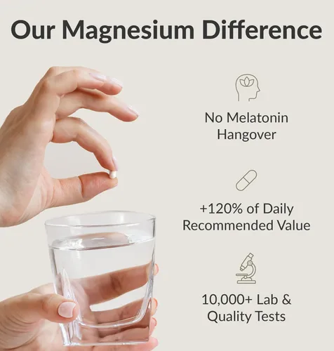 Miniatura 5 de BiOptimizers Magnesium Breakthrough 4.0, (30 cápsulas) y polvo de hongos (caramelo salado, 15 porciones) – Paquete de superalimentos y suplementos