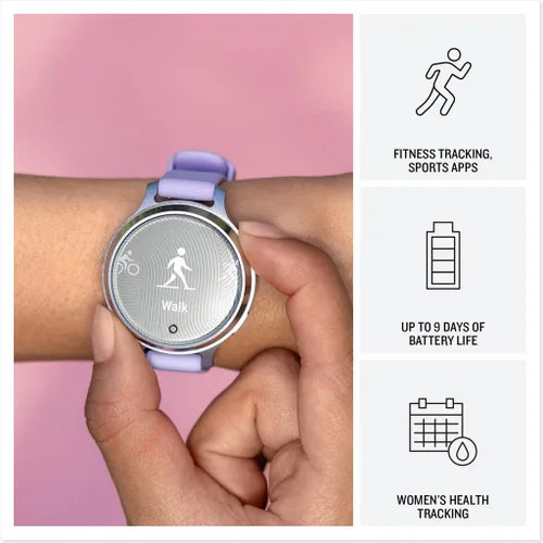 Miniatura 3 de Garmin Lily® 2 Active, Reloj inteligente pequeño y elegante, GPS integrado, pantalla oculta, lente con patrón, hasta 9 días de duración