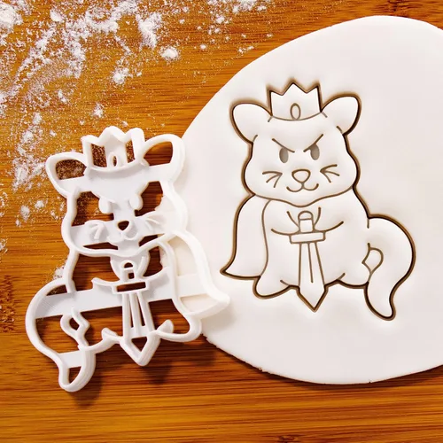 Miniatura 4 de Set of Mouse King and Nutcracker Cookie Cutters, 2 pieces - Bakerlogy