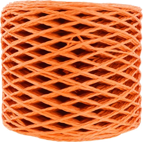 Miniatura 55 de Mandala Crafts Aqua Raffia - Hilo de rafia para envolver regalos, cinta de rafia de papel natural de 200 yardas para ganchillo, manualidades