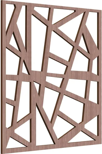 Miniatura 11 de Ekena Millwork WALW08X08X0250HSBRO - Paneles de pared de madera con calado decorativo extra pequeño Harrisburg, roble rojo rojo (Red Oak)