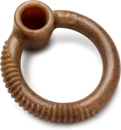 Miniatura 11 de Benebone Ring - Juguete masticable duradero para perros para masticadores agresivos, edición limitada, sabor arándano, pequeño