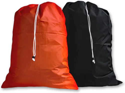 Miniatura 12 de Bolsa de lavandería extra grande y resistente, color negro, (2 unidades)