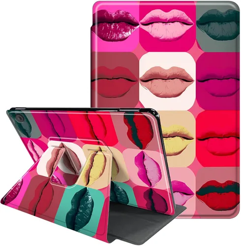 Miniatura 16 de Funda para Samsung Galaxy Tab A8 de 10.5 pulgadas 2022-360 grados giratoria multiángulo de visión protectora con apagado y encendido automático