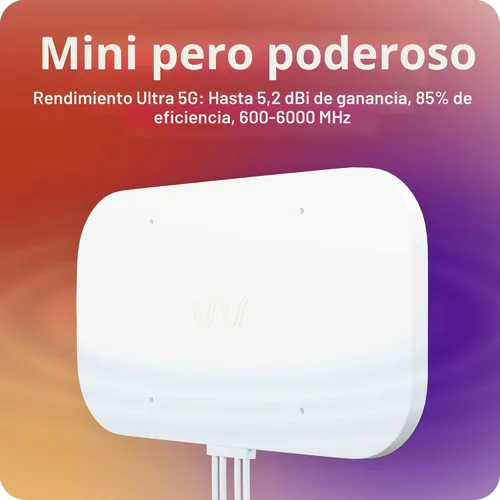 Miniatura 5 de Waveform QuadMini: Kit de antena de perfil bajo MIMO 4x4 Antena externa para enrutadores y gateways 4G/5G para Internet residencial T-Mobile