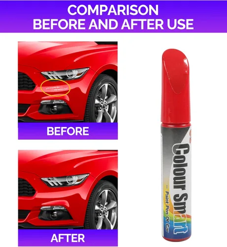 Miniatura 2 de RACOONA Pintura de Retoque para Coche, Pintura de Retoque para Automóviles, Pintura Automotriz para Coche, Lápiz de Pintura para Reparar Arañazos