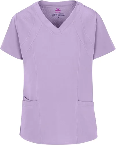 Miniatura 27 de Natural Uniforms Conjunto de ropa quirúrgica elástica para mujer con tallas regulares y pequeñas