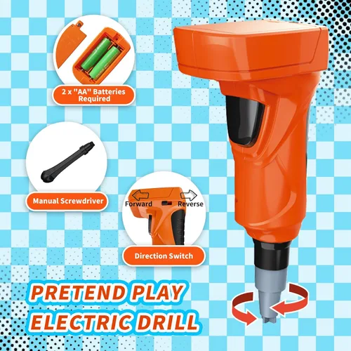 Miniatura 5 de Pup Go 3 en 1 Coche de Construcción para Niños de 3 años en adelante, Coche para Desmontar con Taladro Eléctrico, Camión de Juguete de Construcción