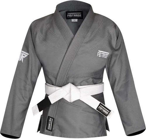Miniatura 3 de FISTRAGE Jiu Jitsu Gi Patch BJJ - Suite brasileña para hombres y mujeres, uniforme de MMA con cinturón