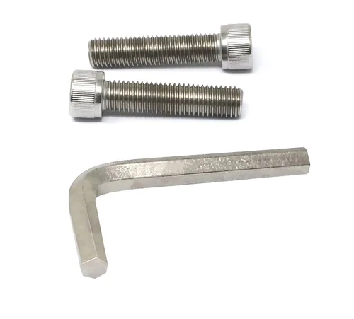 Miniatura 155 de iexcell 25 piezas M4 x 60/65/70/75/3.150 in paso de rosca 0.028 in acero inoxidable 304 cabeza hexagonal Tornillos Tornillos surtido Kit