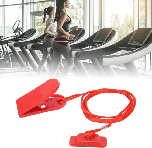 Miniatura 7 de Llave de seguridad para cinta de correr, 2 unidades, cinta de correr universal, llave de seguridad, máquina para correr, imán de llave, cinta