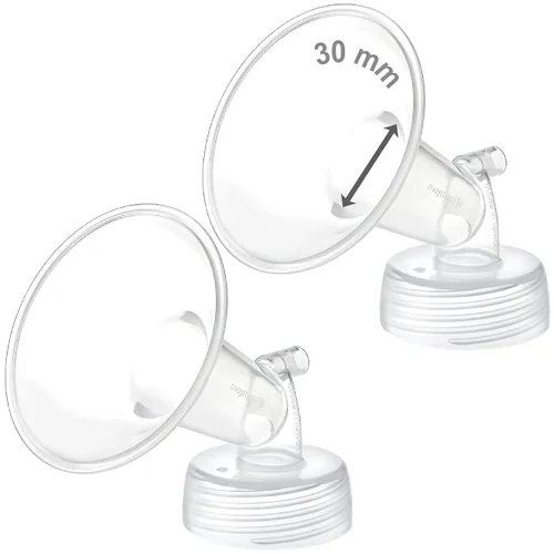 Miniatura 15 de Maymom Brida ancha compatible con bomba Spectra S1 S2, 0.748 in, 1 unidad Una brida transparente