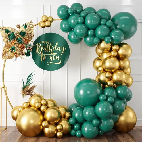 Miniatura 18 de Kit de guirnalda de globos azul rey y amarillo, kit de arco de globos azul rey y amarillo de 100 piezas con globos de diferentes tamaños de Azul