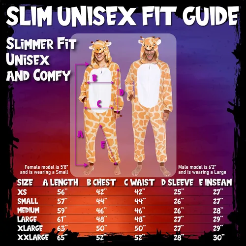 Miniatura 4 de Funziez! - Disfraz de animal de una pieza para adultos, diseño de felpa para Halloween, traje de cosplay de fruta para mujer y hombre