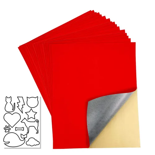 Miniatura 12 de 4 hojas de terciopelo autoadhesivas, tela flocada autoadhesiva para cajones de joyas, forro de caja de almacenamiento (4 piezas, negro)
